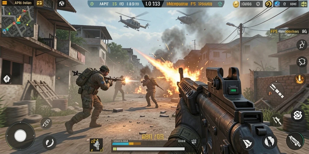 Tampilan gameplay yang mendebarkan dari API33.