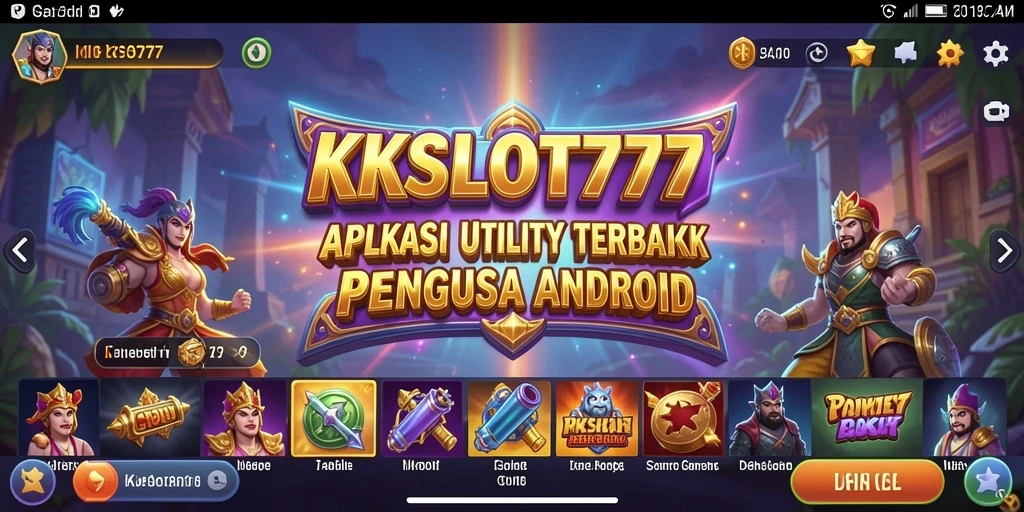 Tampilan antarmuka KKSLOT777 yang ramah pengguna untuk pengelolaan aplikasi.