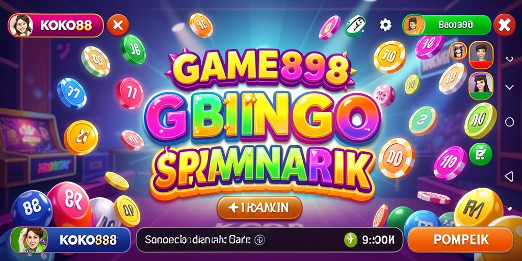 Tampilan gameplay menarik KOKO88 saat bermain Bingo.