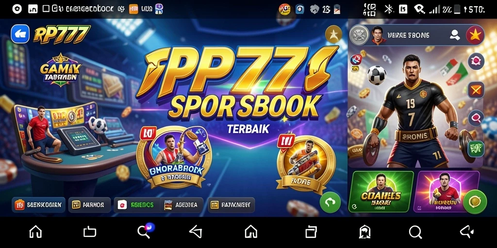 Tampilan gameplay RP777 yang menarik dan interaktif untuk taruhan olahraga.